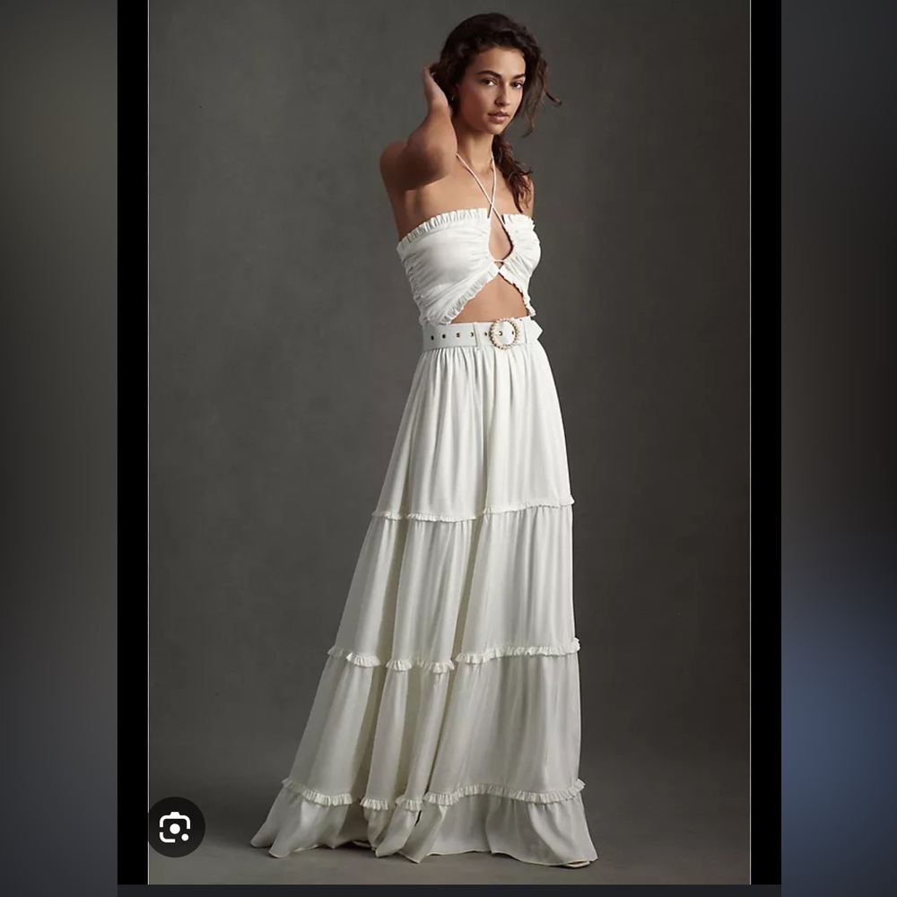V. Chapman Penelope Dress in Ivory